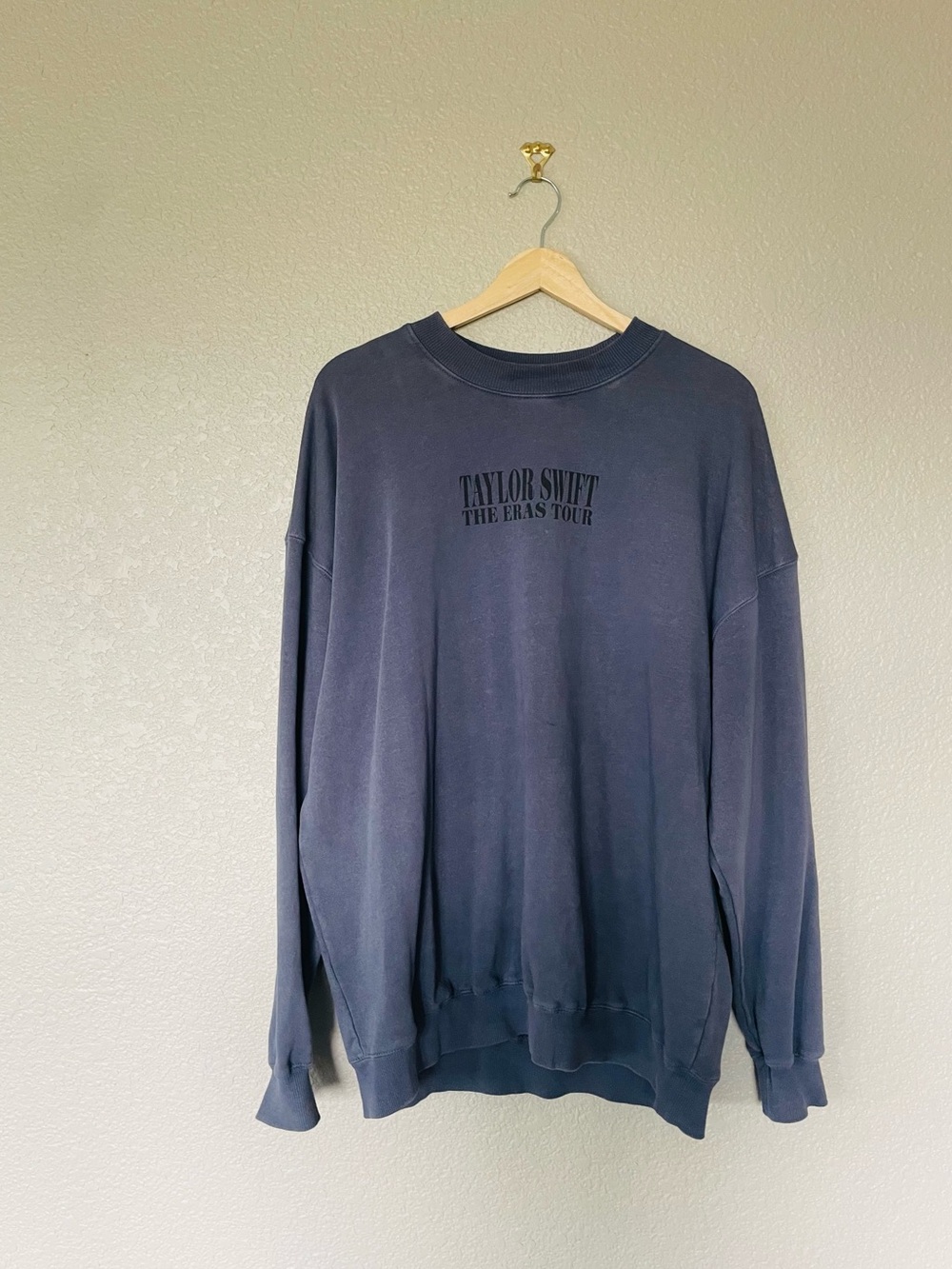 Taylor Swift The Eras Tour Blue Crewneck Sweatshirt